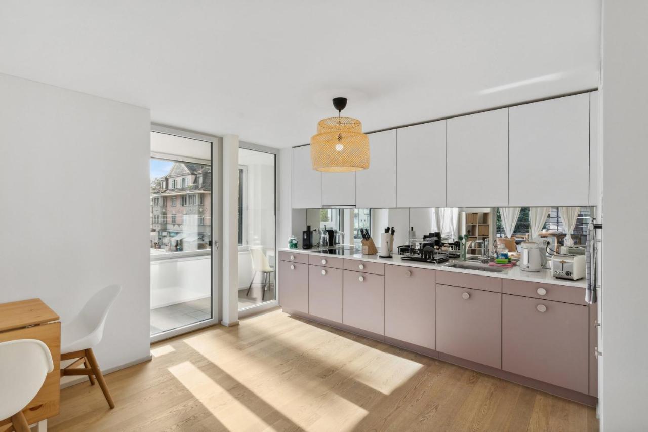 Zurich Flat: Central & Lake Convenience Exterior foto